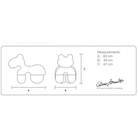 Pony seat black