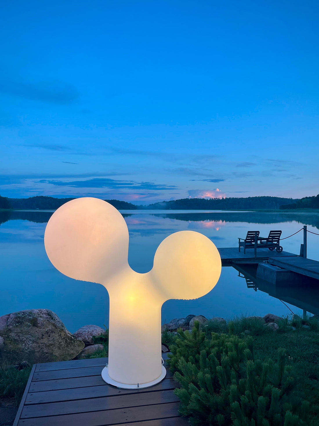 Double Bubble XL outdoor light